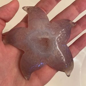 Crystal Starfish with Druzy